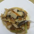 Cooksnap faten hamamah semasa beliau membuat Kuey Teow Kung Fu.