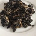 El cooksnap de Alberto AL cuando hizo Arroz negro con calamares.