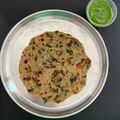 Kajal Sanghvi's cooksnap of when they made પાલક મલ્ટીગ્રેન લોટ ના થેપલા (Palak Multigrain Flour Recipe In Gujarati).