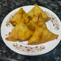 Poushali Mitra's cooksnap of when they made মশলার পুর সিঙাড়া(Masala pur singara recipe in bengali).