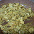 El cooksnap de Francisco Lobato Lopez cuando hizo Pechuga de pavo al curry con nata.