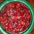 jterrana21's cooksnap of when they made Evil Cranberry Chutney.