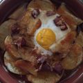 El cooksnap de Luis cuando hizo Patatas con huevo al horno.