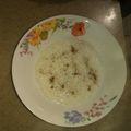 El cooksnap de Cristy Chávez cuando hizo Arroz con Leche.