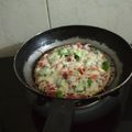 Ruchita Saxena का कुकस्नैप जब उन्होंने चीज पिज्जा बनाया था।