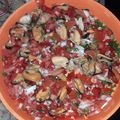 El cooksnap de Nani_tr cuando hizo Mejillones a la vinagreta.