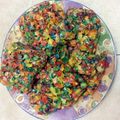 Nicole Isopo's cooksnap of when they made Fruity Pebbles Treats.