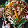 Cooksnap dari Aditiya Budi untuk resep Spaghetti Oglio Olio Seafood ala rumahan, rasa Restoran