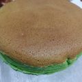 Cooksnap dari Dewiawie ks untuk resep PANDAN OGURA CAKE with POPPYSEEDS The Best Ogura Ever (improve)