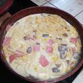 El cooksnap de Erika Acon cuando hizo Spaghetti en salsa blanca.