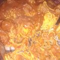 El cooksnap de Romina Alvarez cuando hizo Tallarines con albóndigas de carne.