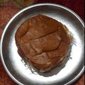 Gomti khurana का कुकस्नैप जब उन्होंने बर्गर (burger recipe in hindi) बनाया था।