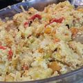 El cooksnap de Becky cuando hizo Cous cous con verduras.