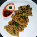 Parul Patel's cooksnap of when they made આલુ પૂદીના પરાઠા (aloo pudina paratha recipe in gujarati).
