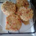 El cooksnap de Leonardo Benitez cuando hizo Hamburguesas arroz y kanikama .