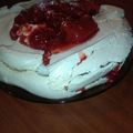 El cooksnap de LORENA cuando hizo Pavlova con frutos rojos.
