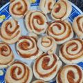 El cooksnap de Natalia Edith Augier cuando hizo Rollos dulces con pasas de uva.