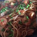 Cooksnap από madi στη συνταγή Γαριδομακαρονάδα