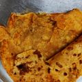 Priya Mulchandani का कुकस्नैप जब उन्होंने लाल मिर्च पराठा (lal mirch paratha recipe in Hindi) बनाया था।