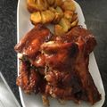 El cooksnap de Ben cuando hizo Costillar de cerdo al estilo Foster Hollywood.
