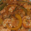 El cooksnap de Loraine Castillo cuando hizo Camarones guisados a la criolla.