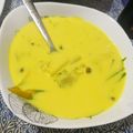 Cooksnap Mr Palie semasa beliau membuat Masak lemak cendawan tiram pekat.