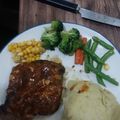 Cooksnap dari opi untuk resep Beef Steak with Barbeque Sauce