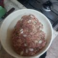El cooksnap de Alexis cuando hizo Hamburguesas caseras.