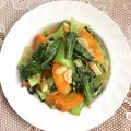 Cooksnap dari wafachairani untuk resep Tumis Sayur Pokcoy Wortel