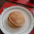 El cooksnap de Matias Hernandez cuando hizo Hot cakes de avena y arándanos.