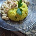 El cooksnap de Fiorella Píriz cuando hizo Strogonoff de pollo con arroz saborizado😋.