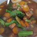 Cooksnap dari Steve Suryanto untuk resep Salmon Broccoli Tofu