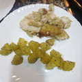 El cooksnap de Meritxell Viñets Campderros cuando hizo Panga rebozada al horno con patatas al microondas.