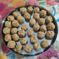 mitu madlani's cooksnap of when they made મગસ ના લાડુ (Magas Ladoo Recipe in Gujarati).