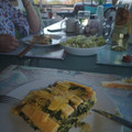 El cooksnap de Sary cuando hizo Quiche de verduras.
