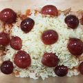 El cooksnap de alexis cuando hizo Ensalada de arroz y frutas con pavo y atún.