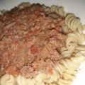 El cooksnap de briiii cuando hizo Salsa de tomate natural y carne picada.