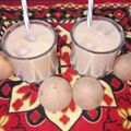 Jayshree Doshi's cooksnap of when they made ચીકુ અંજીર મિલ્કશેક (Chiko Anjeer Milkshake Recipe In Gujarati).