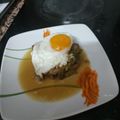 El cooksnap de Coco cuando hizo Huevos rotos con ibérico y trigueros.