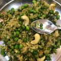 Preety's cooksnap of when they made Matar poha.