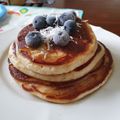 El cooksnap de Maria Celina Eslava cuando hizo Hotcakes de vainilla o banana.