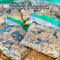 Cooksnap Sesimple Loralin semasa beliau membuat Daging pekasam.
