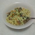 Cooksnap dari DapurBundaKay untuk resep Fried Noodle with Carbonara Sauce