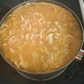 kelkel6464's cooksnap of when they made low calorie - quick creamy chicken noodle soup.
