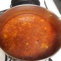 Courtneycruse's cooksnap of when they made Sweet stuffed pepper soup.