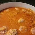 El cooksnap de Flor Rios cuando hizo Albóndigas de cerdo rellenas en salsa de chipotle🌺.