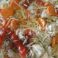 El cooksnap de Noemy cuando hizo Pollo al escabeche.