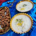 Pratima Pradeep का कुकस्नैप जब उन्होंने मैंगो राइस खीर (Mango rice kheer recipe in Hindi) बनाया था।