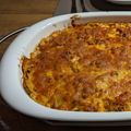 Thorsten's cooksnap of when they made Kartoffelauflauf mit Feta und Hackfleisch.