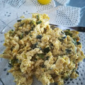 El cooksnap de Hebe Saracho cuando hizo Zapallitos verde revueltos.